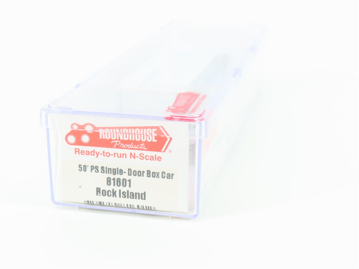 N Scale Roundhouse 81601 ROCK Rock Island 50&#39; PS Boxcar #302248 UPGRADED