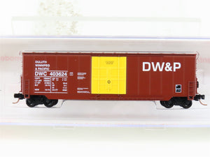 N Scale Roundhouse 82001 DWP Railway 50' Hi-Cube Boxcar #403624 UPGRADED