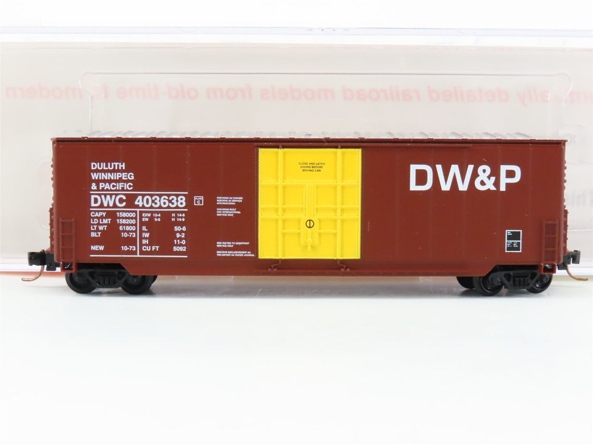 N Scale Roundhouse 82001 DWP Railway 50&#39; Hi-Cube Boxcar #403638 UPGRADED