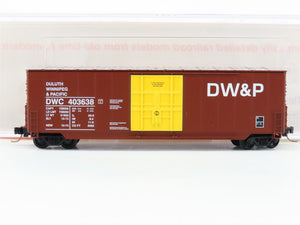 N Scale Roundhouse 82001 DWP Railway 50' Hi-Cube Boxcar #403638 UPGRADED