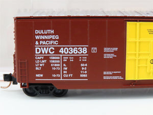 N Scale Roundhouse 82001 DWP Railway 50' Hi-Cube Boxcar #403638 UPGRADED