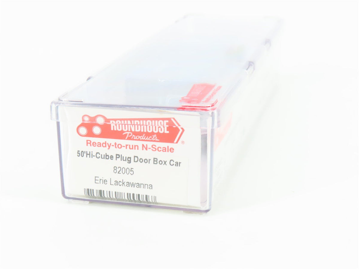 N Scale Roundhouse 82005 EL Erie Lackawanna 50&#39; Hi-Cube Boxcar #69279 UPGRADED