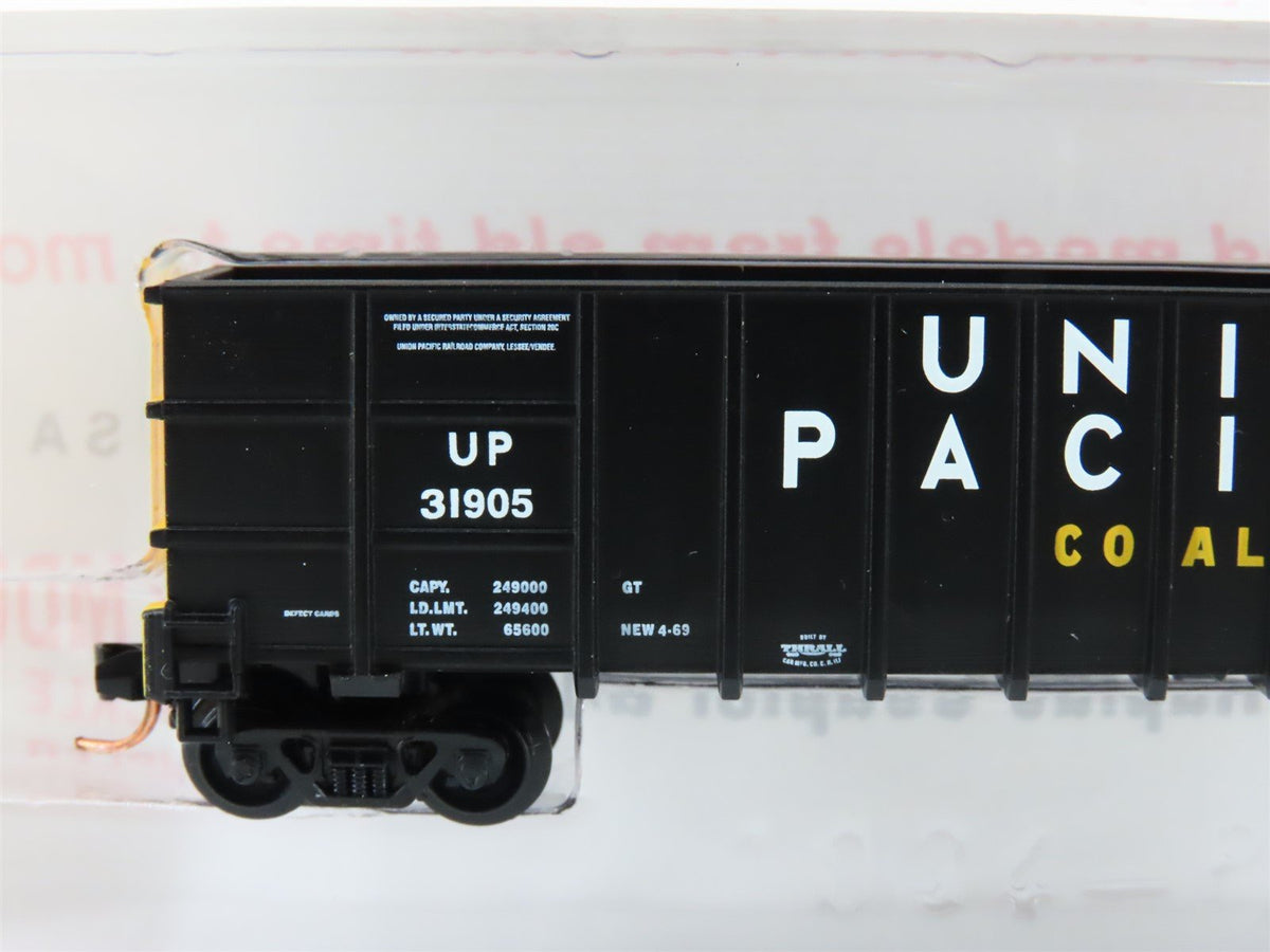 N Scale Roundhouse 81000 UP &quot;Coal Liner&quot; 50&#39; Thrall Gondola #31905 UPGRADED
