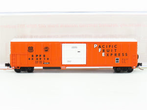 N Scale Roundhouse 84211 SPFE PFE Orange 57' Mechanical Reefer #456910 UPGRADED