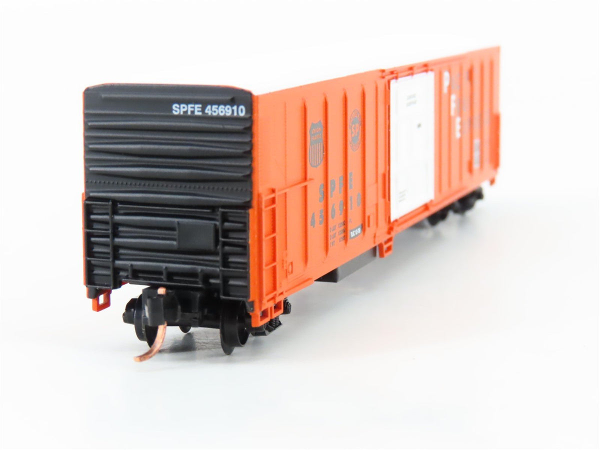 N Scale Roundhouse 84211 SPFE PFE Orange 57&#39; Mechanical Reefer #456910 UPGRADED