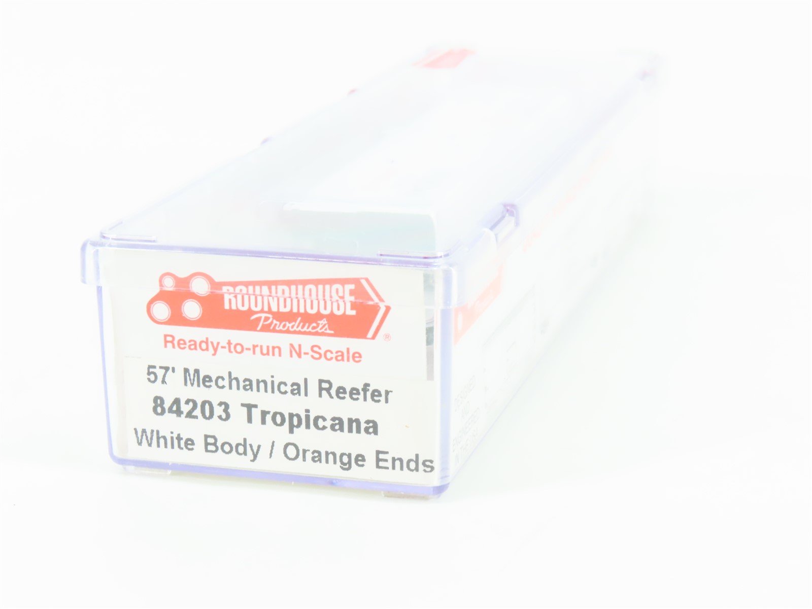 N Scale Roundhouse 84203 TPIX Tropicana 57' Mechanical Reefer #211 UPGRADED
