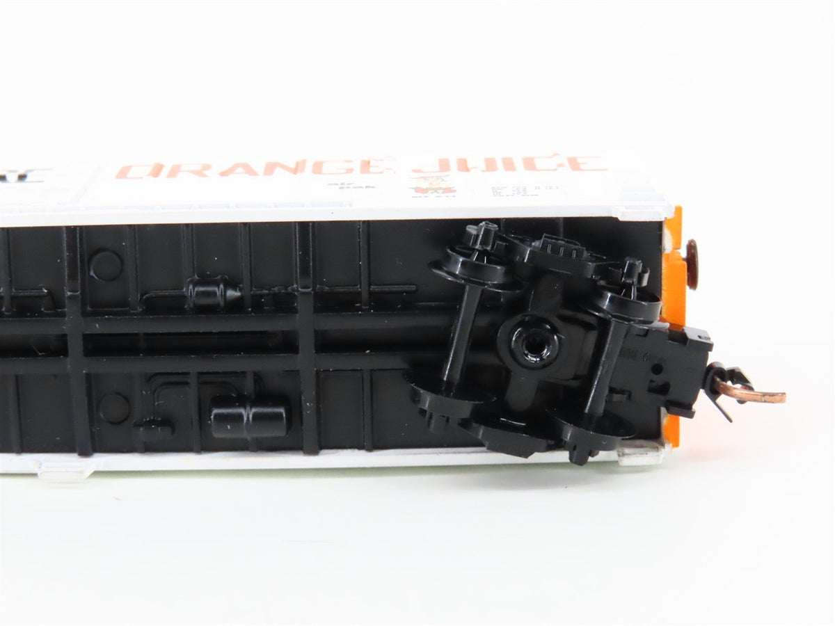 N Scale Roundhouse 84201 TPIX Tropicana 57&#39; Mechanical Reefer #201 UPGRADED