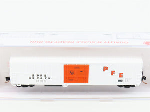 N Scale Roundhouse 84211 SPFE PFE Orange 57' Mechanical Reefer #457079 UPGRADED