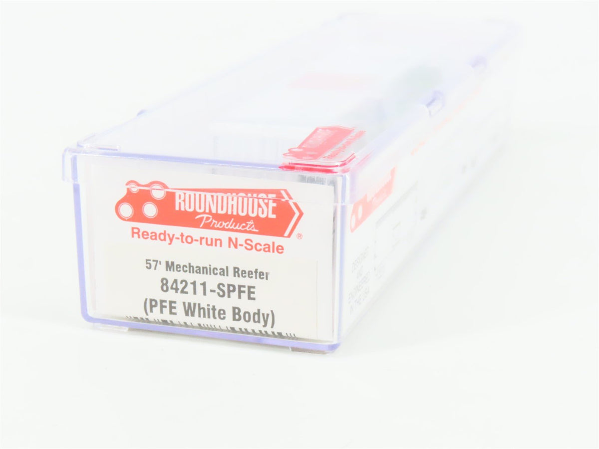 N Scale Roundhouse 84211 SPFE PFE Orange 57&#39; Mechanical Reefer #457079 UPGRADED