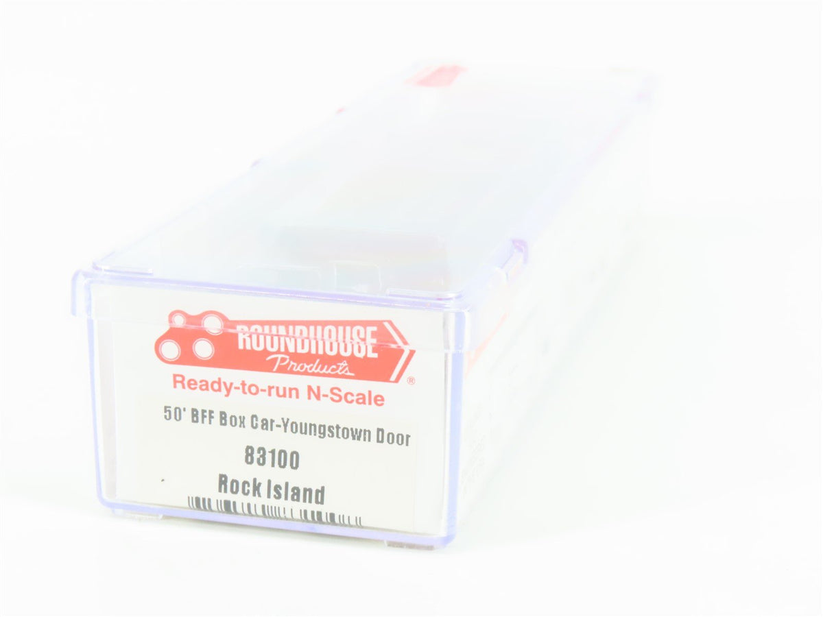 N Scale Roundhouse 83100 RI Rock Island 50&#39; BFF Boxcar #36059 UPGRADED