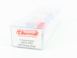 N Scale Roundhouse 84211 SPFE PFE Orange 57' Mechanical Reefer #456910 UPGRADED