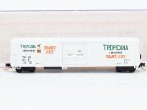 N Scale Roundhouse 84203 TPIX Tropicana 57' Mechanical Reefer #218 UPGRADED