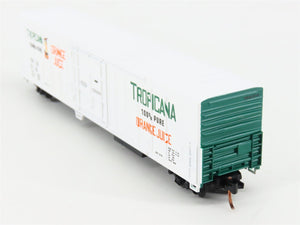 N Scale Roundhouse 84203 TPIX Tropicana 57' Mechanical Reefer #218 UPGRADED