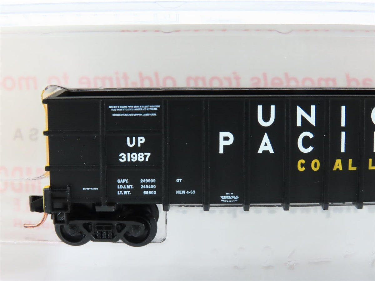 N Scale Roundhouse 81000 UP &quot;Coal Liner&quot; 50&#39; Thrall Gondola #31987 UPGRADED