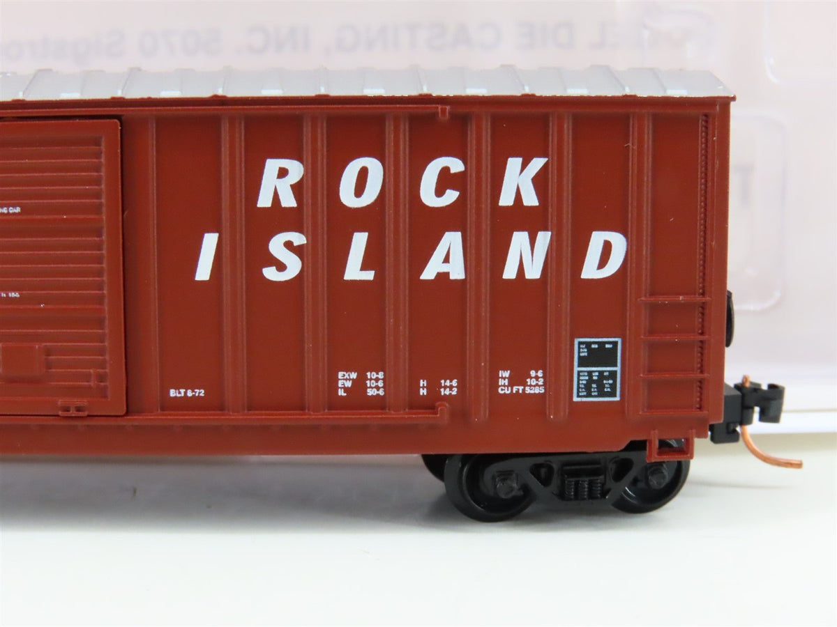 N Scale Roundhouse 83100 RI Rock Island 50&#39; BFF Boxcar #36057 UPGRADED
