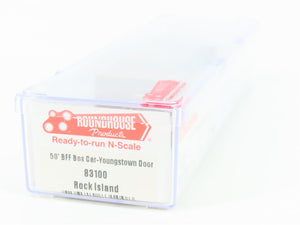 N Scale Roundhouse 83100 RI Rock Island 50' BFF Boxcar #36057 UPGRADED