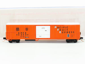 N Scale Roundhouse 84212 SPFE PFE Orange 57' Mechanical Reefer #456904 UPGRADED