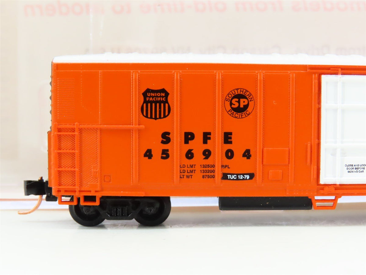 N Scale Roundhouse 84212 SPFE PFE Orange 57&#39; Mechanical Reefer #456904 UPGRADED