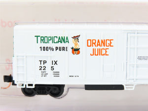 N Scale Roundhouse 84203 TPIX Tropicana 57' Mechanical Reefer #225 UPGRADED
