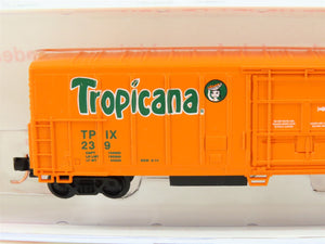N Scale Roundhouse 84202 TPIX Tropicana 57' Mechanical Reefer #239 UPGRADED