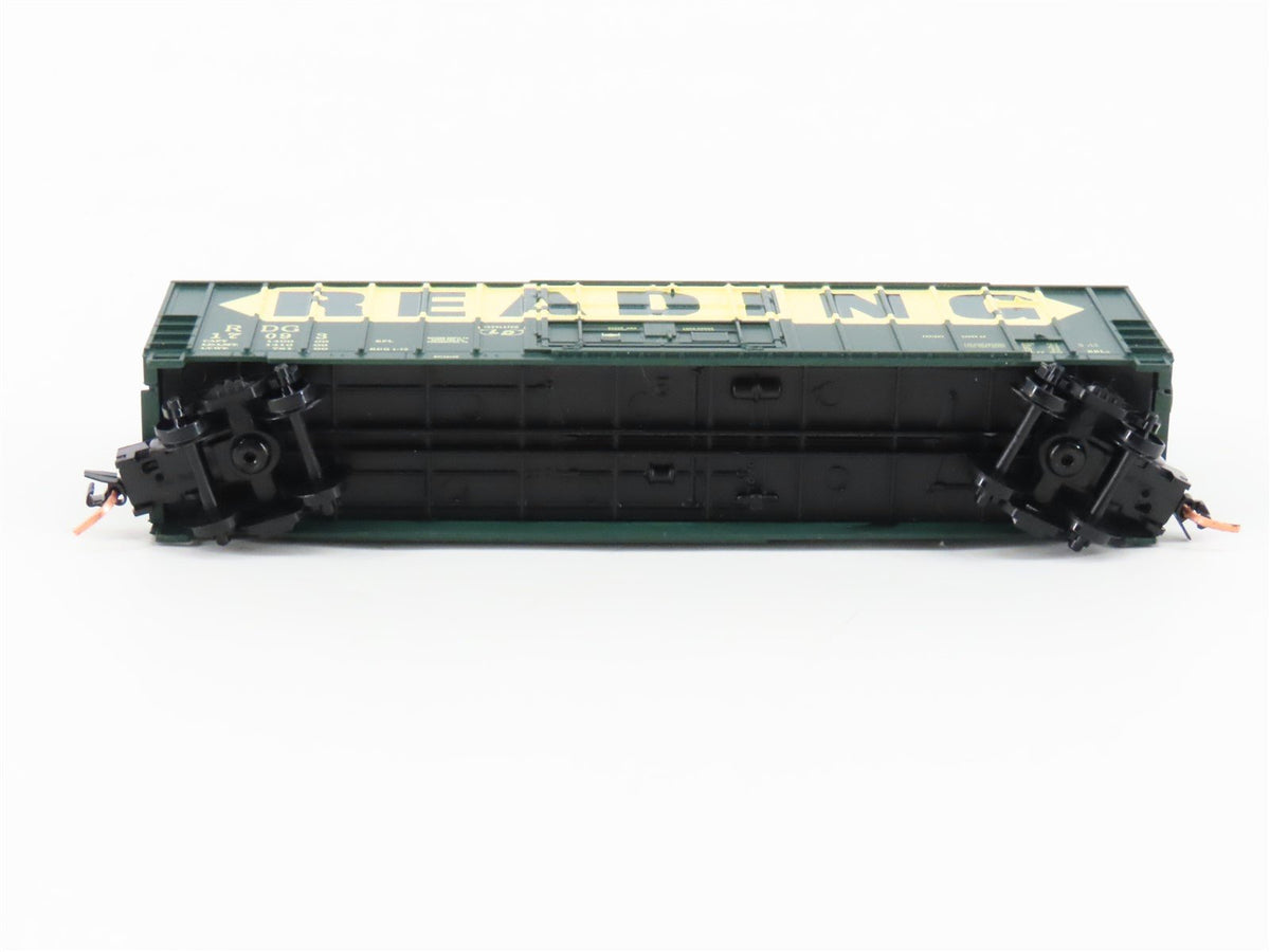 N Scale Roundhouse 83613 RDG Reading 50&#39; FMC Plug-Door Boxcar #17093 UPGRADED