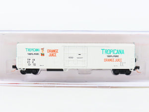 N Scale Roundhouse 84203 TPIX Tropicana 57' Mechanical Reefer #212 UPGRADED