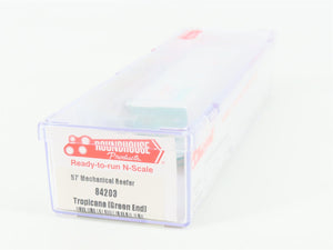 N Scale Roundhouse 84203 TPIX Tropicana 57' Mechanical Reefer #212 UPGRADED