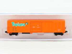 N Scale Roundhouse 84202 TPIX Tropicana 57' Mechanical Reefer #203 UPGRADED