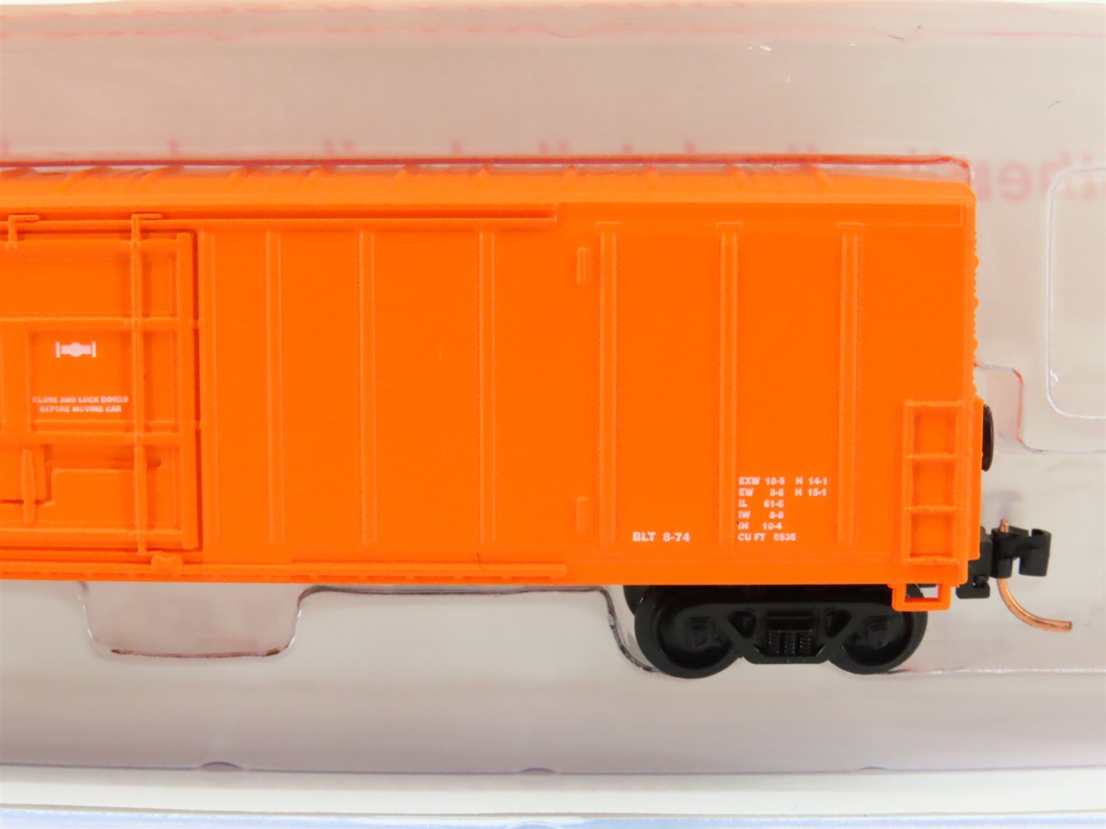 N Scale Roundhouse 84202 TPIX Tropicana 57' Mechanical Reefer #203 UPGRADED