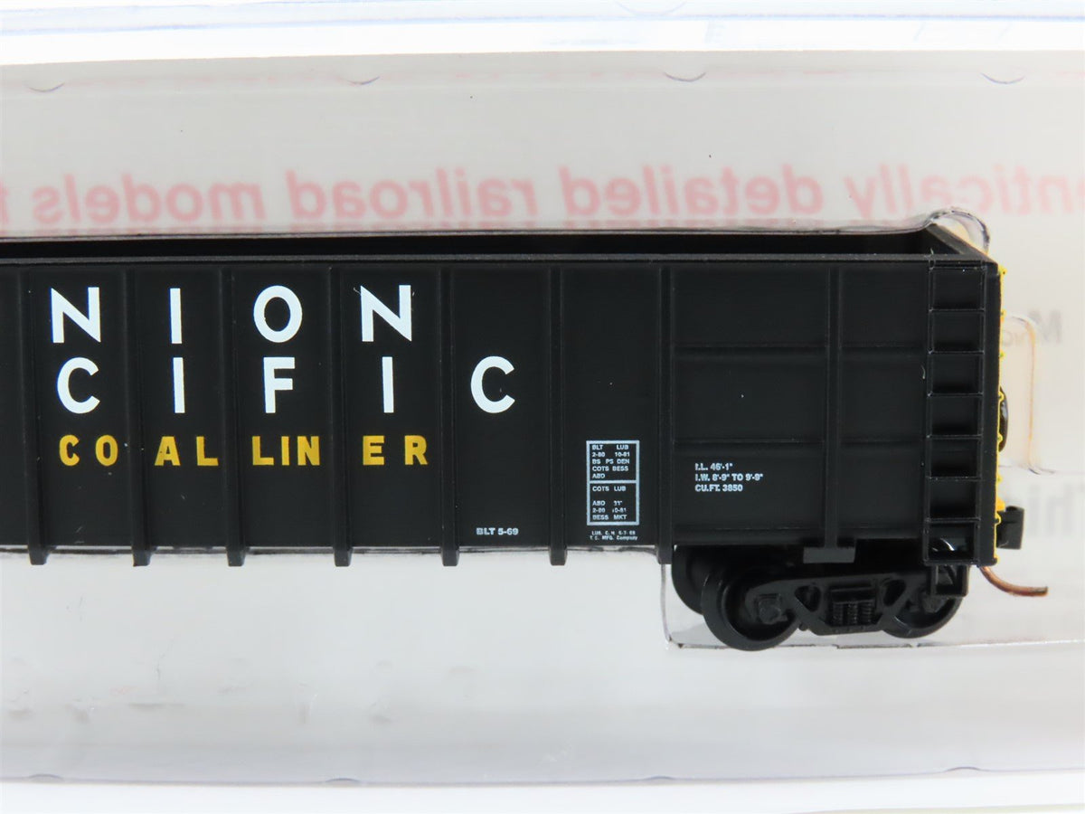 N Scale Roundhouse 81000 UP Union Pacific 50&#39; Thrall Gondola #56997 UPGRADED