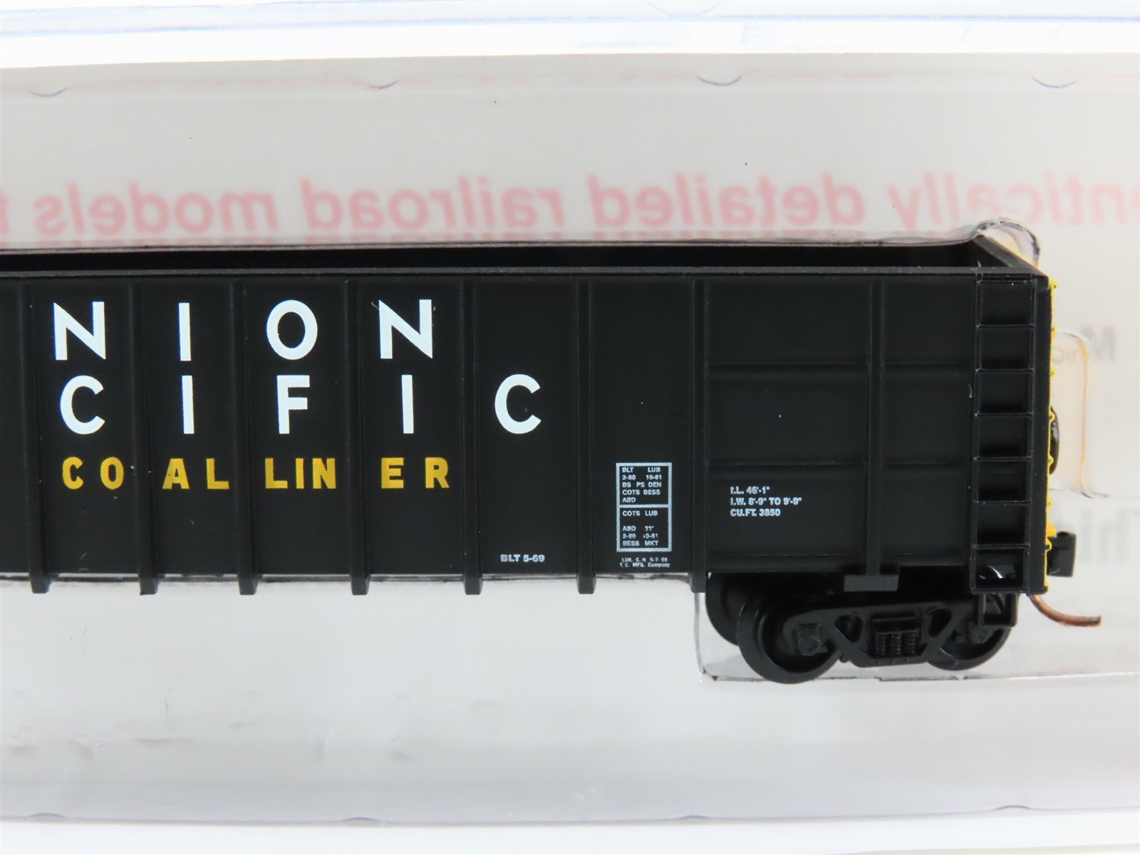 N Scale Roundhouse 81000 UP Union Pacific 50' Thrall Gondola #56997 UPGRADED