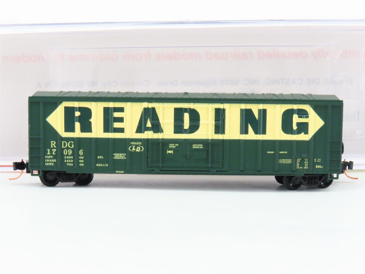 N Scale Roundhouse 83613 RDG Reading 50&#39; FMC Plug-Door Boxcar #17093 UPGRADED