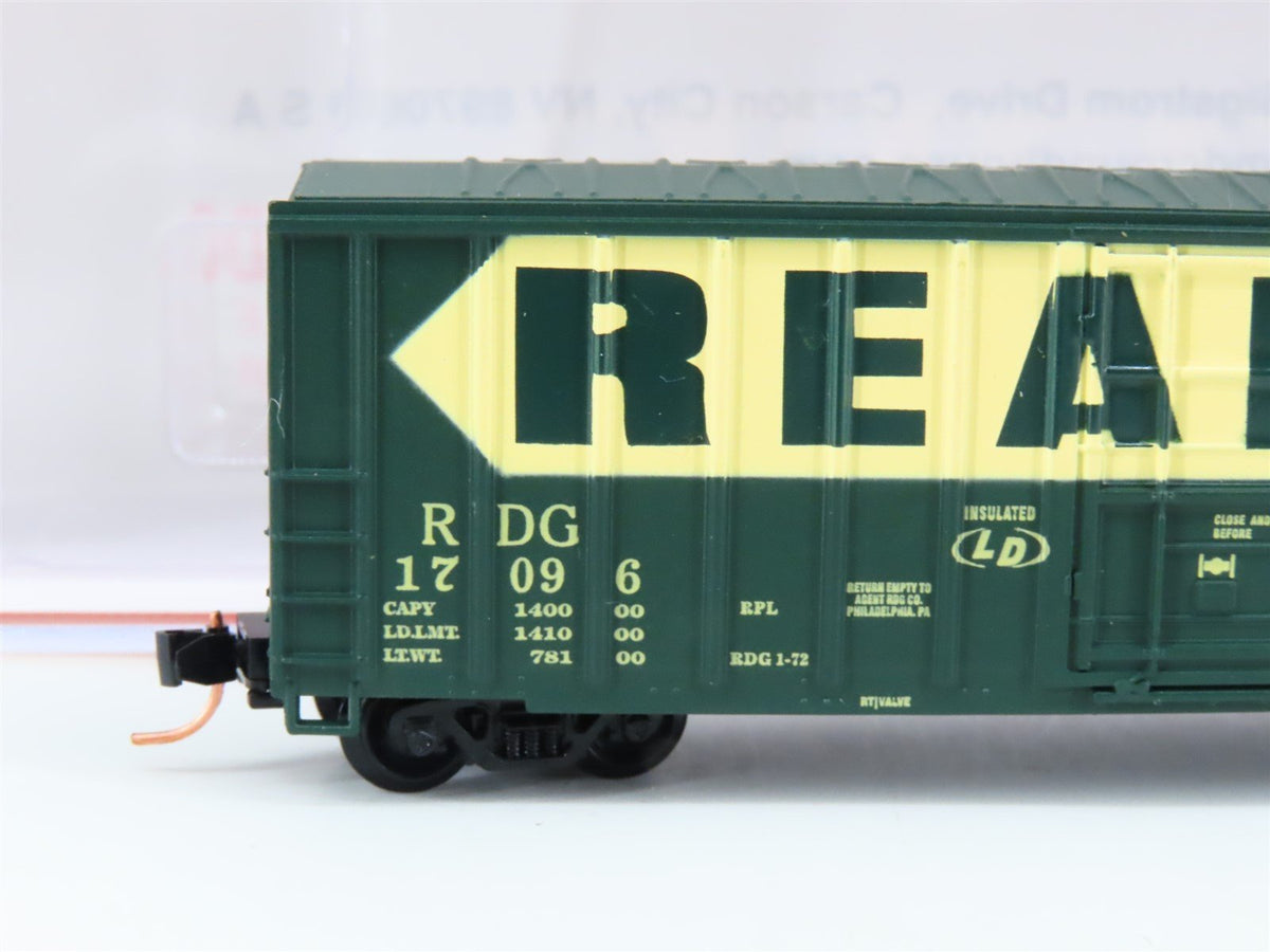 N Scale Roundhouse 83613 RDG Reading 50&#39; FMC Plug-Door Boxcar #17093 UPGRADED