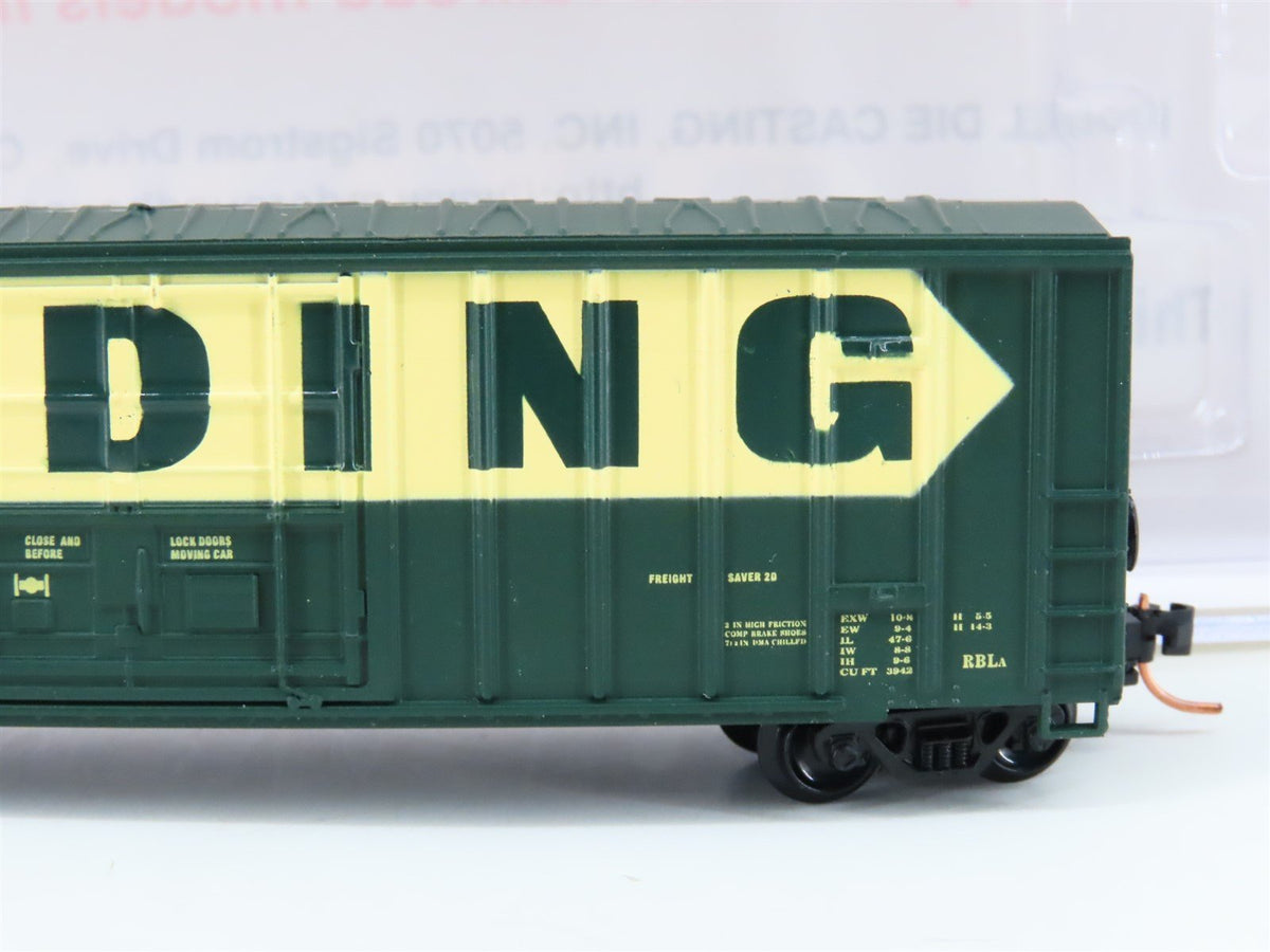 N Scale Roundhouse 83613 RDG Reading 50&#39; FMC Plug-Door Boxcar #17093 UPGRADED