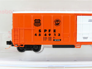 N Scale Roundhouse 84212 SPFE PFE Orange 57' Mech Reefer #456913 UPGRADED