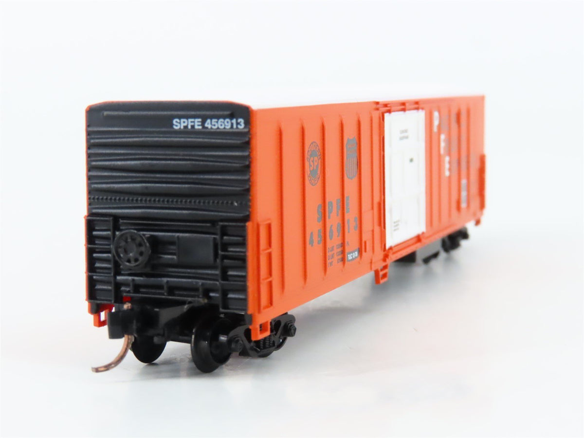 N Scale Roundhouse 84212 SPFE PFE Orange 57&#39; Mech Reefer #456913 UPGRADED