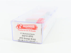 N Scale Roundhouse 84212 SPFE PFE Orange 57' Mech Reefer #456913 UPGRADED