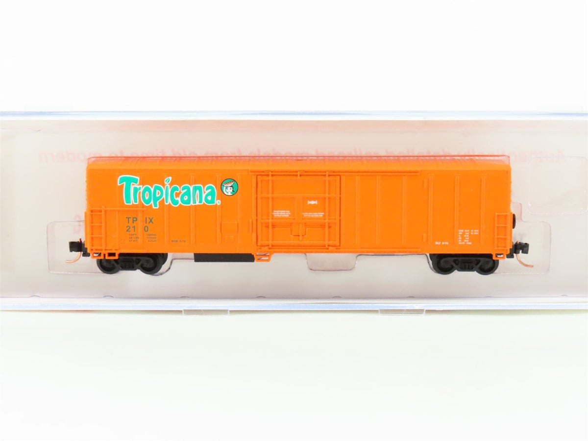 N Scale Roundhouse 84203 TPIX Tropicana 57&#39; Mechanical Reefer #210 UPGRADED