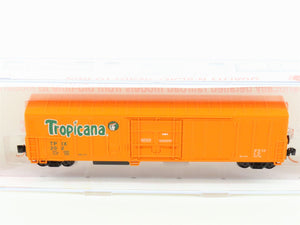 N Scale Roundhouse 84202 TPIX Tropicana 57' Mechanical Reefer #202 UPGRADED