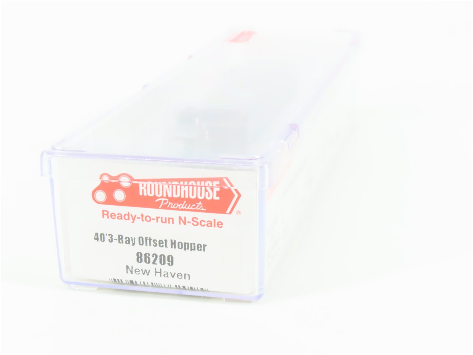 N Scale Roundhouse 86209 NH New Haven 40' 3-Bay Offset Open Hopper #81037