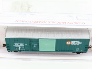 N Scale Roundhouse 82303 BCOL British Columbia 50' FMC Boxcar #40303 UPGRADED