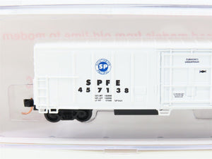 N Scale Roundhouse 84209 SPFE (Blue SP Herald) 57' Mech Reefer #457138 UPGRADED