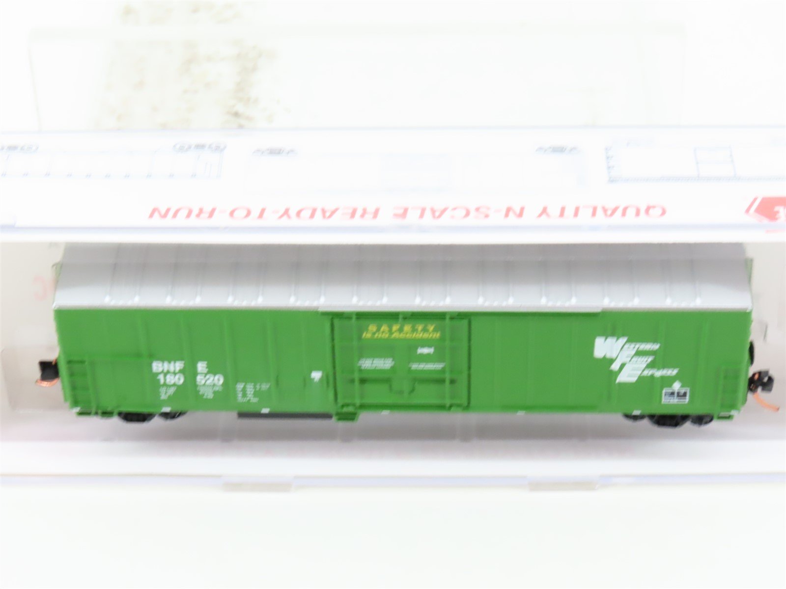 N Scale Roundhouse 84205 BNFE Western Fruit Express 57' Reefer #180520 UPGRADED