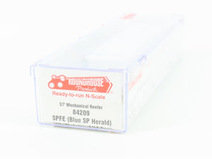 N Scale Roundhouse 84209 SPFE (Blue SP Herald) 57' Mech Reefer #457141 UPGRADED