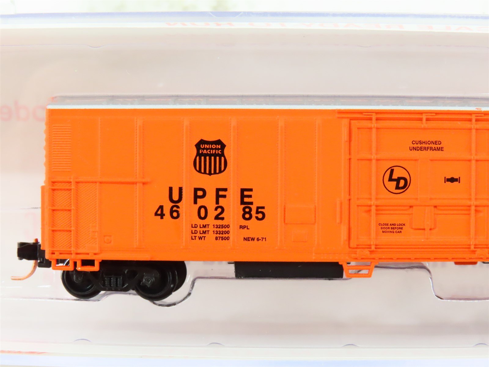 N Scale Roundhouse 84217 UPFE Pacific Fruit Express 57' Reefer #458055 UPGRADED