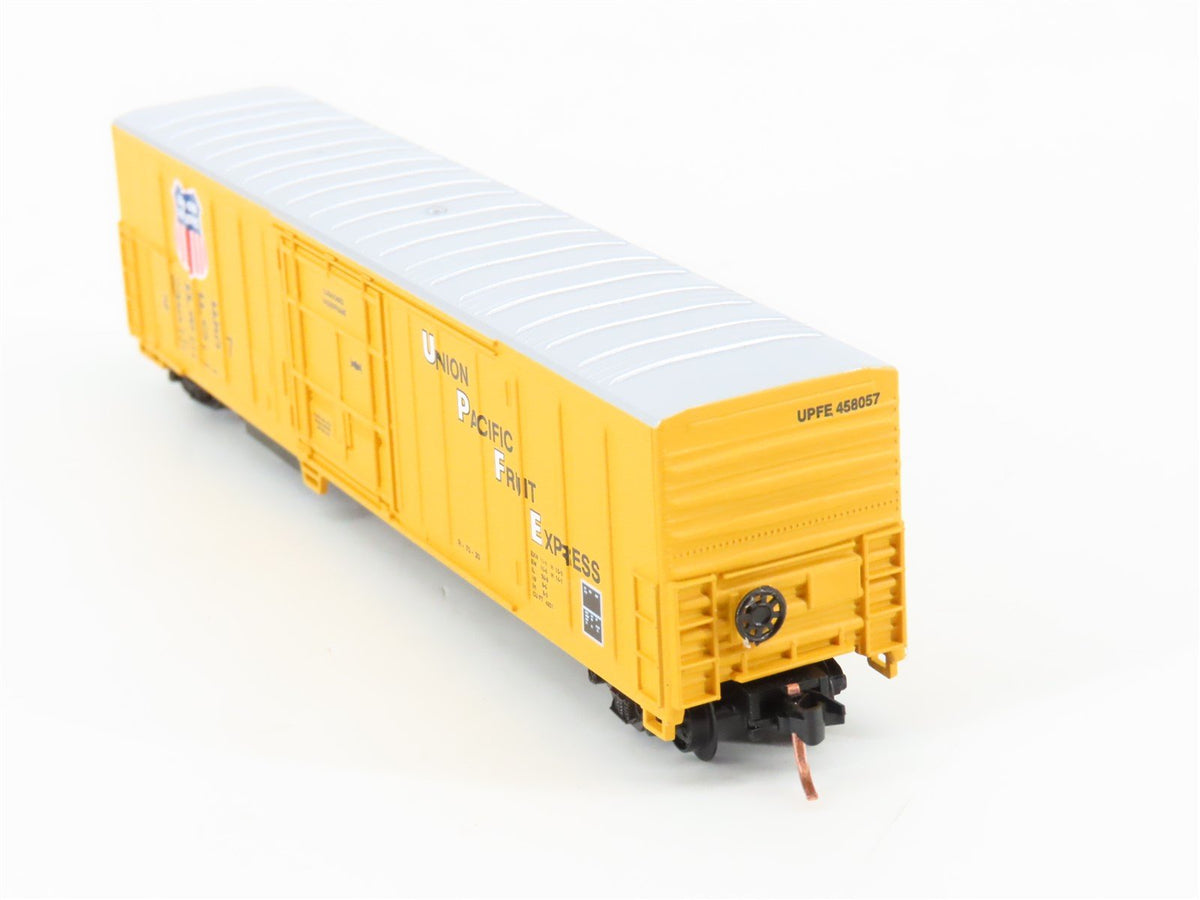 N Scale Roundhouse 84217 UPFE Pacific Fruit Express 57&#39; Reefer #458057 UPGRADED