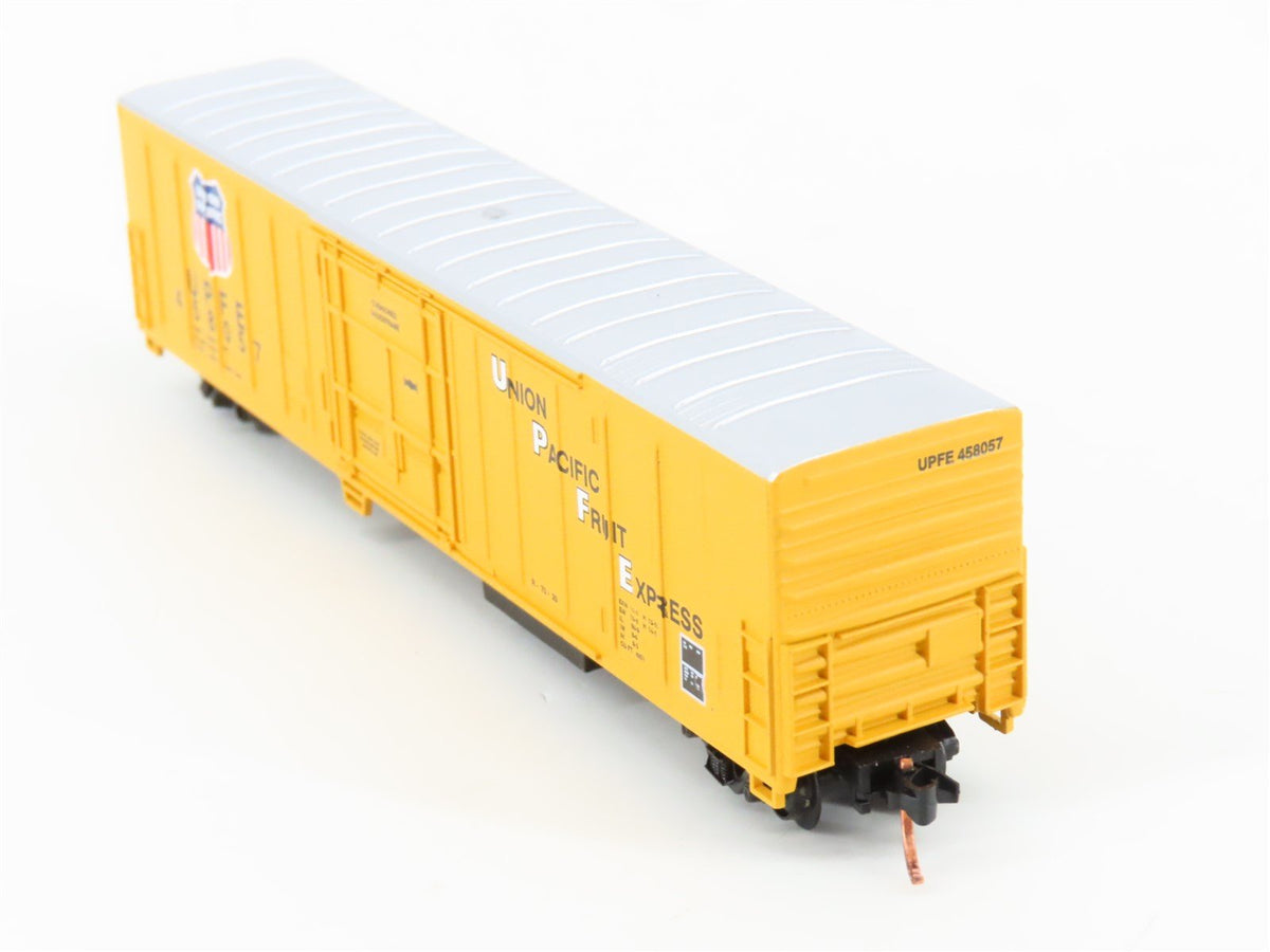 N Scale Roundhouse 84217 UPFE Pacific Fruit Express 57&#39; Reefer #458057 UPGRADED
