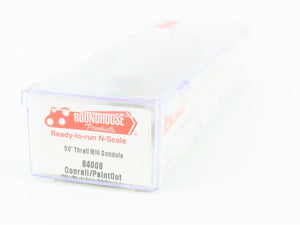 N Scale Roundhouse 84008 CR Conrail 50' Thrall Mill Gondola #537306 UPGRADED