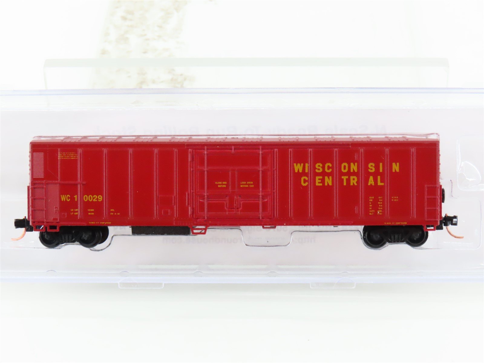 N Scale Roundhouse 84219 WC Wisconsin Central 57' Mech Reefer #10029 UPGRADED