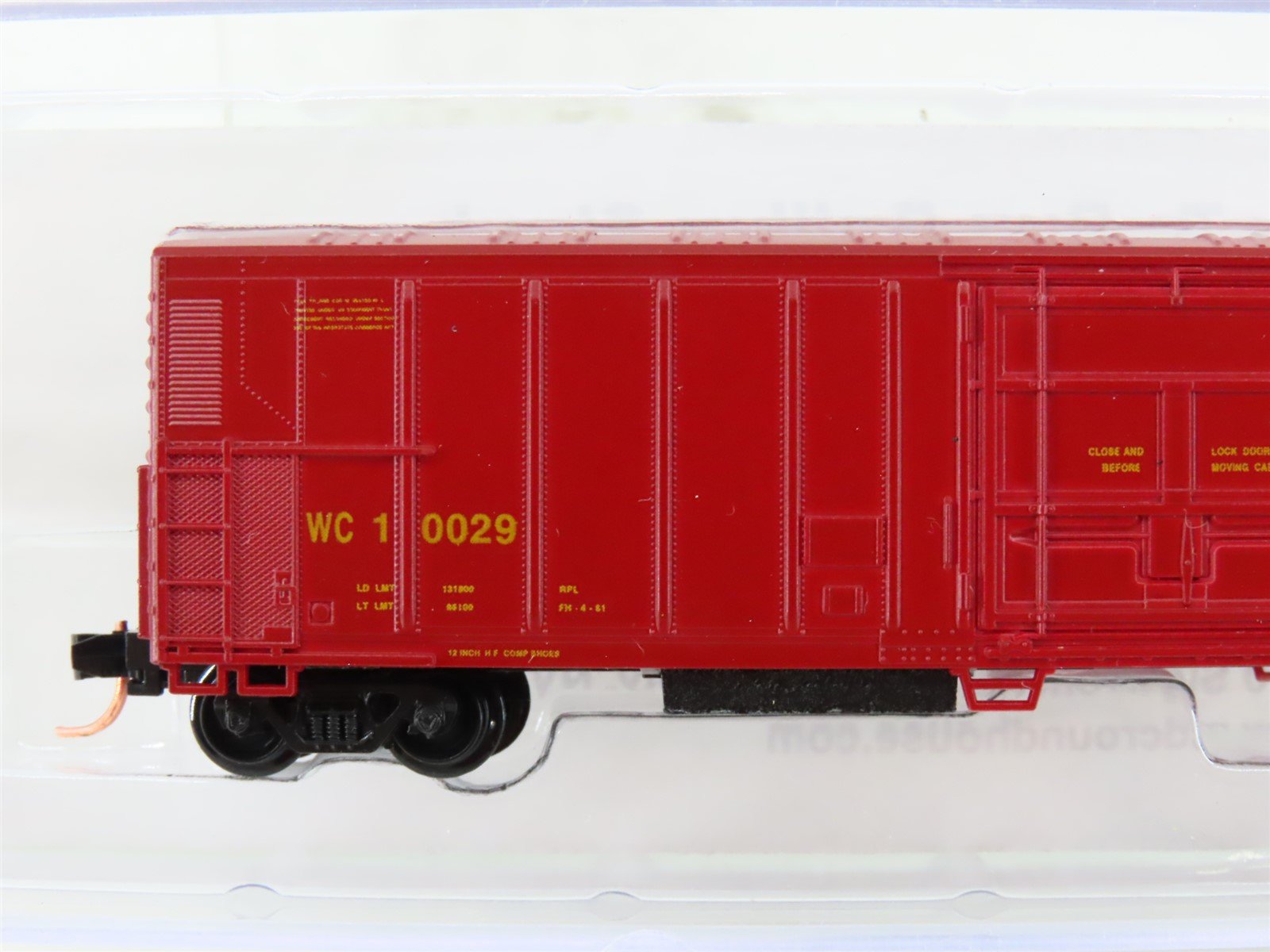 N Scale Roundhouse 84219 WC Wisconsin Central 57' Mech Reefer #10029 UPGRADED